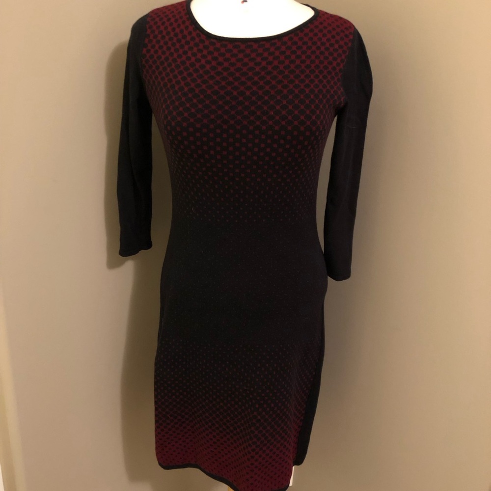 Chaps Knit Sweater Dress Size Medium